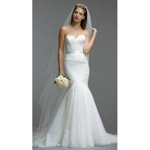 Watters Amina skirt and Carina Corset